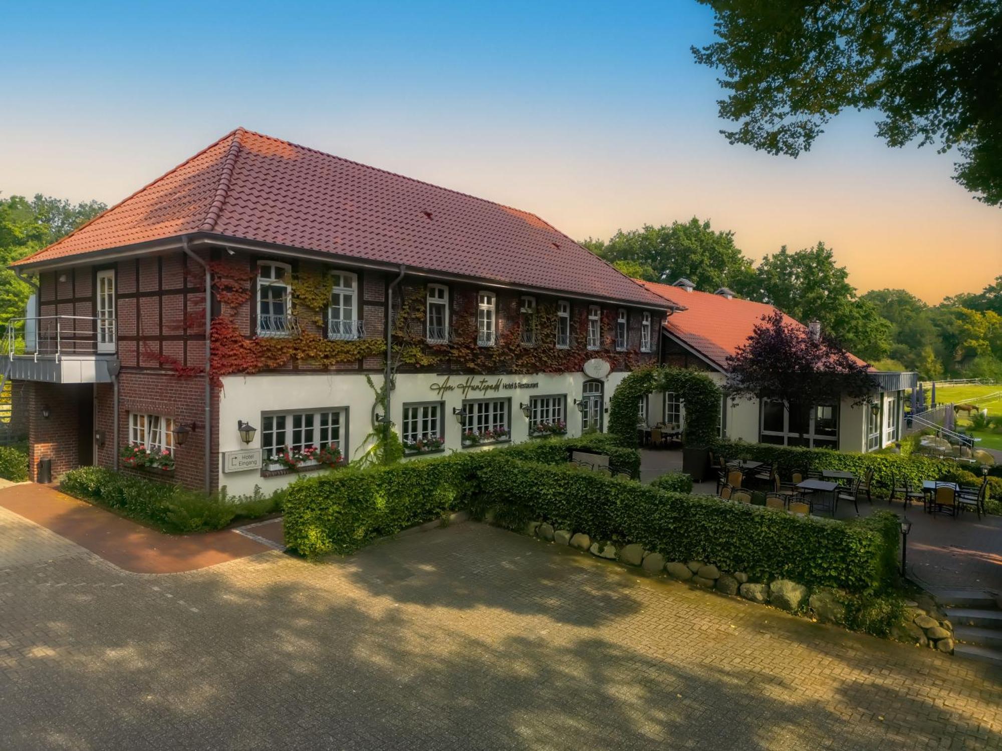 Hotel Am Huntepadd Dötlingen Esterno foto