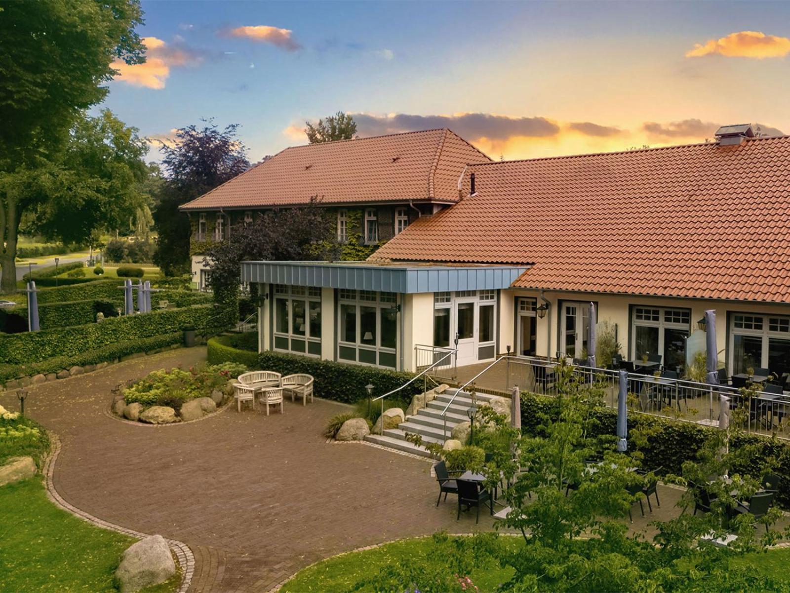 Hotel Am Huntepadd Dötlingen Esterno foto